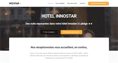 Desktop Screenshot of hotel-innostar.fr